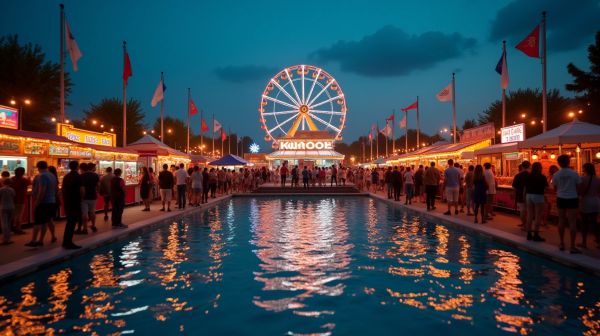 Où vivre une expérience de parc de loisirs avec karaoké?