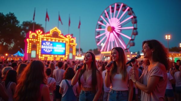 Où vivre une expérience de parc de loisirs avec karaoké?
